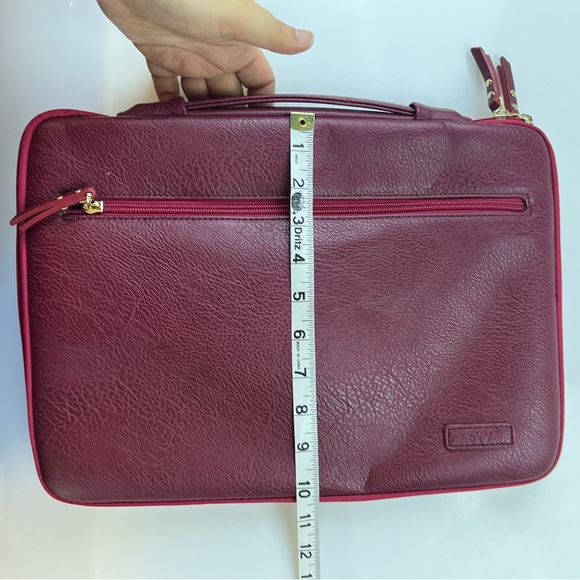 FYY Red Padded Laptop Bag N250-14 - Picture 8 of 9